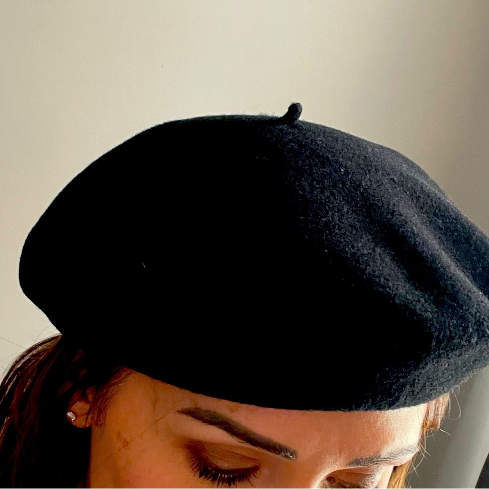 Vintage Authentic French Pure Wool Beret